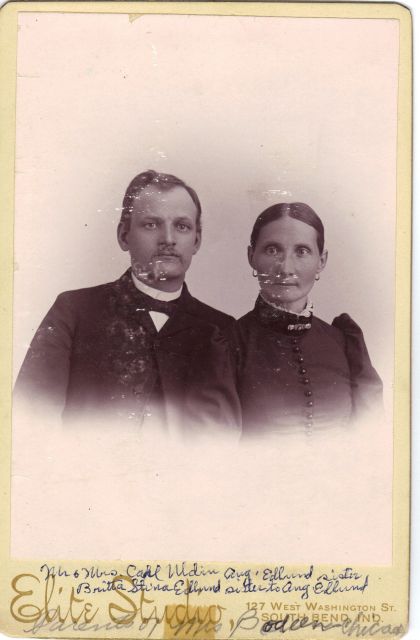 Carl Magnus ULDIN and Britta Stina PERSDOTTER